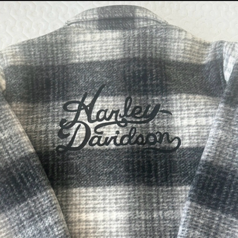 WOMANS HARLEY DAVIDSON JACKET EMBROIDERED LOGO